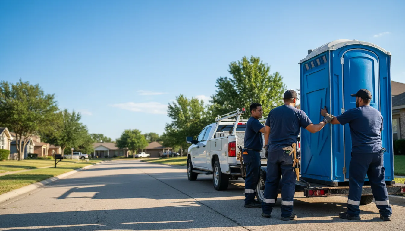 Portable Toilet Rental in Braddock, PA near me
